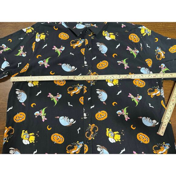 Disney Winnie The Pooh Halloween Women Large Button Her Universe All Over Print - Picture 4 of 12